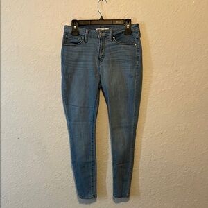 Levi's Blue Skinny Jeans Medium Wash